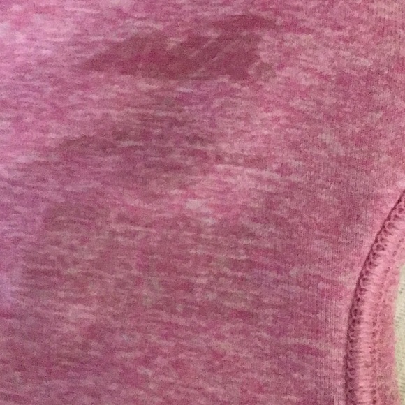 Pink sports bra medium no padding pre worn - Picture 3 of 7